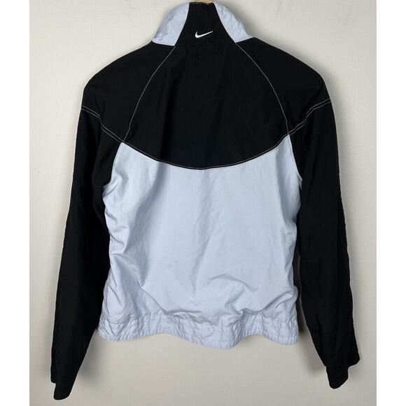 Vintage Nike Track Jacket Sportswear Logo Full Zip Pastel Blue Size Medium Wm’s - Picture 2 of 5